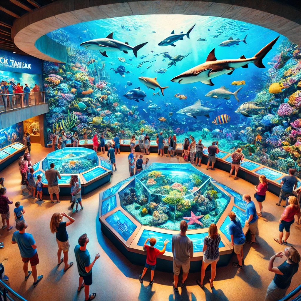 The Florida Aquarium: Discover marine life and engage in interactive exhibits.