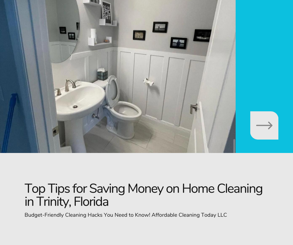 How to Save Money on Getting Your Home Cleaned in Trinity, Florida